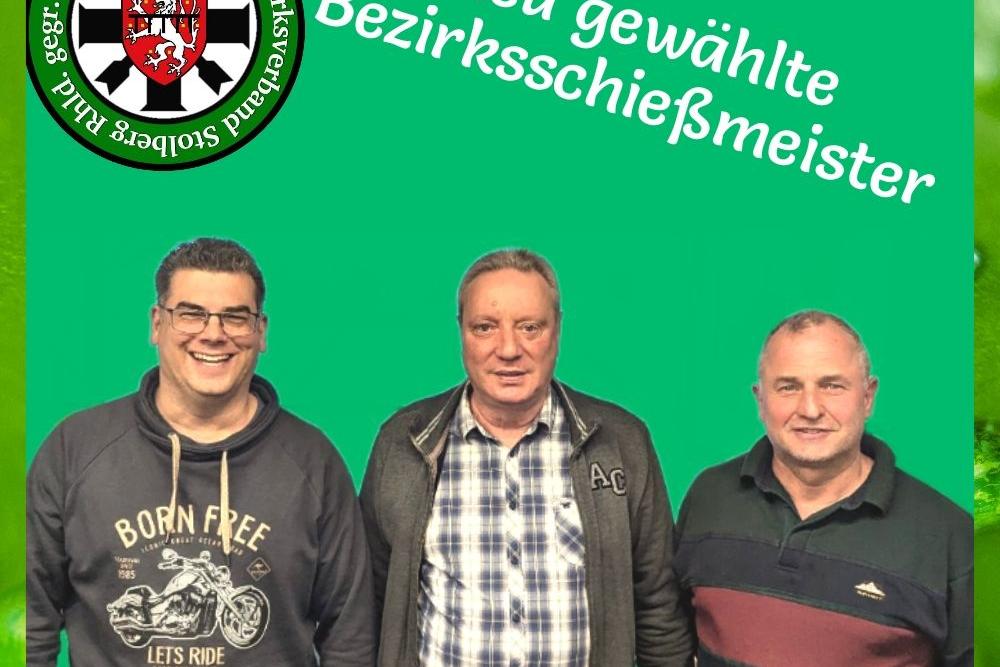 Neuwahlen Bezirksschießmeister 2025