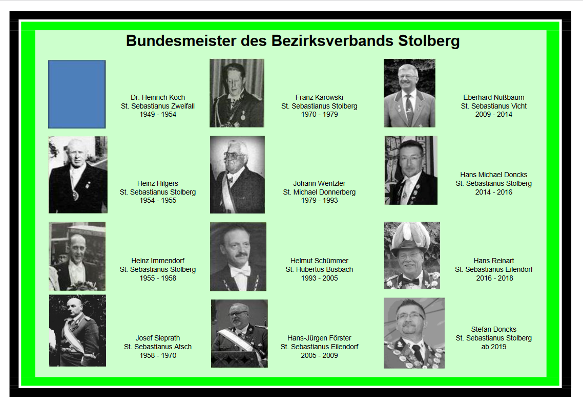 Bezirksbundesmeister BV Stolberg